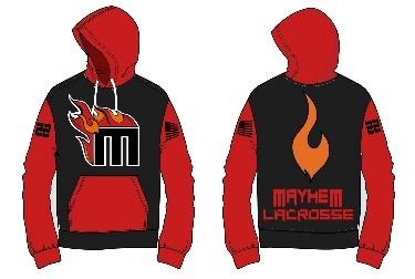 Hoddie in our original colors (poly-blend) - $40